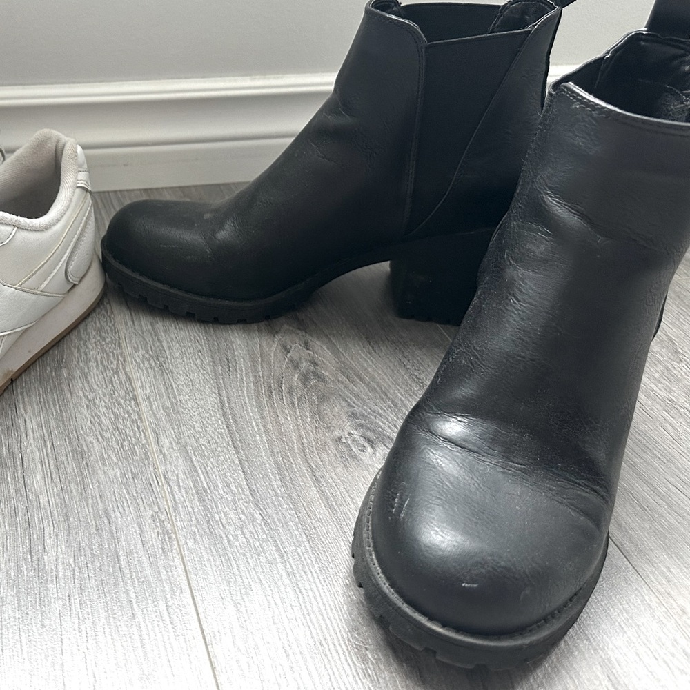 Staple black ankle boots